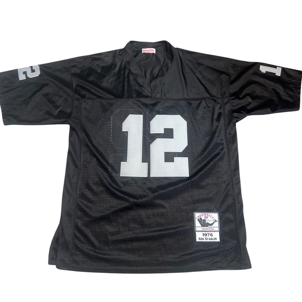 KEN STABLER MITCHELL AND NESS THROWBACK JERSEY